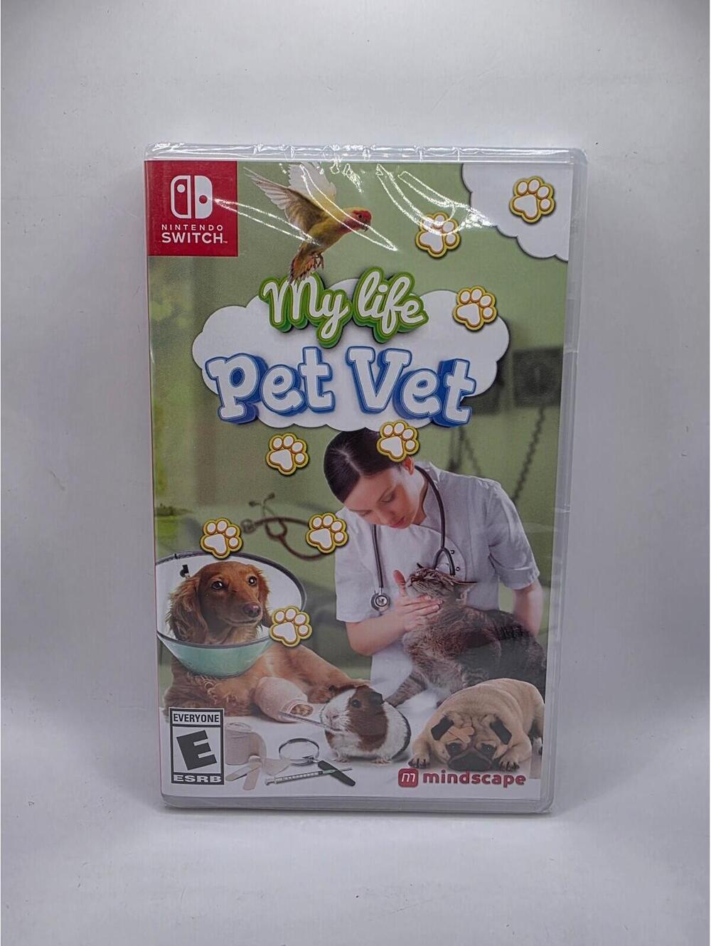 Brand New!!! - My Life: Pet Vet for Switch- Factory Sealed - Veterinarian Sim